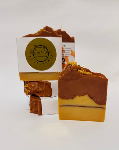 Turmeric+kojic, red clay and collagen-5 pack