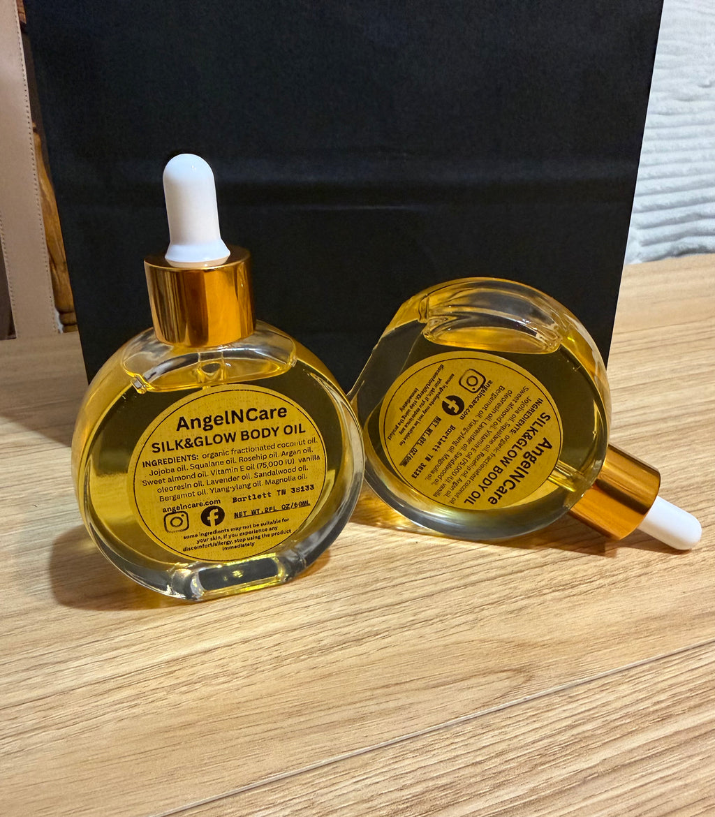 Silk&Glow body oil