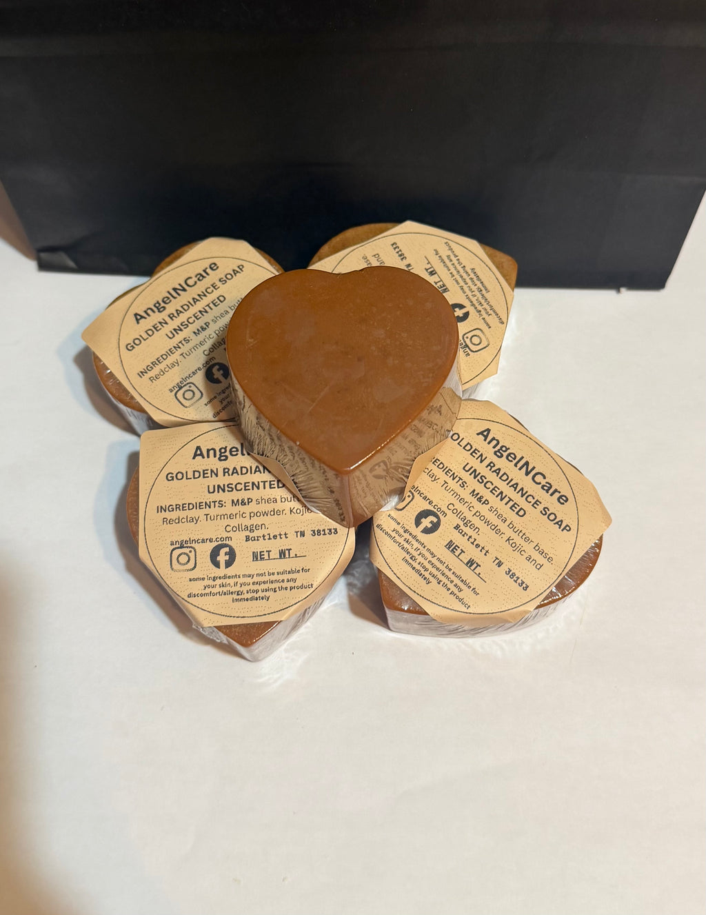 Golden radiance soap(unscented) (5 pieces)
