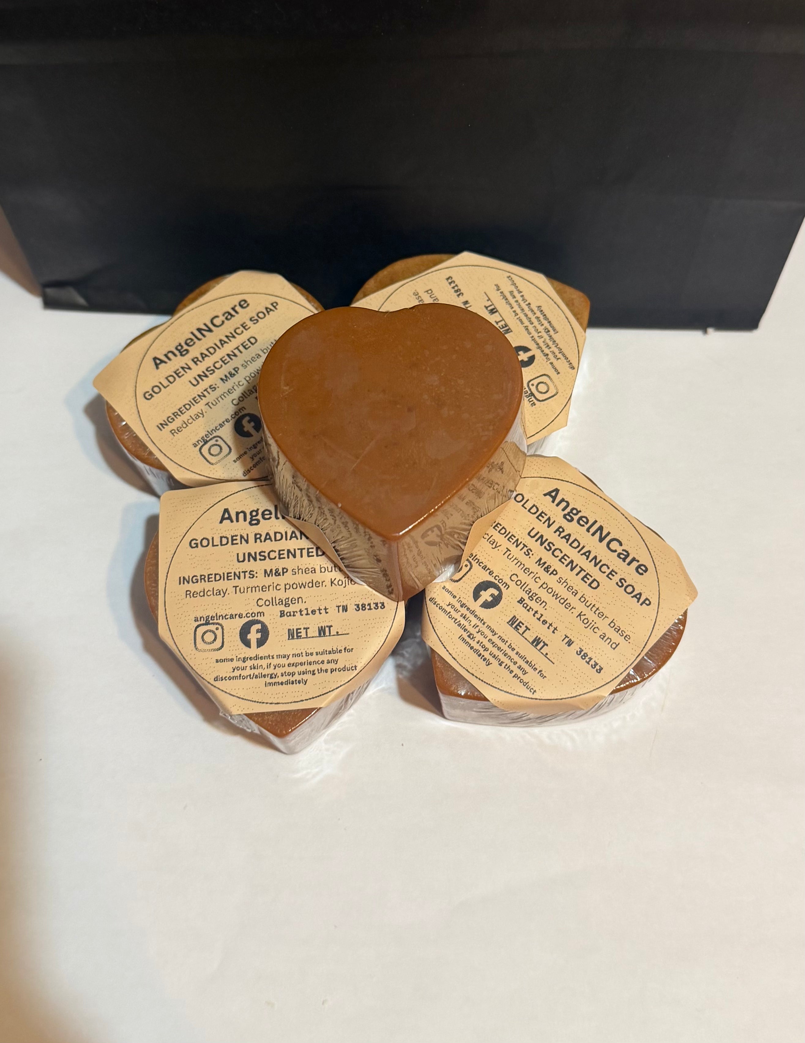 Golden radiance soap(unscented) (5 pieces)